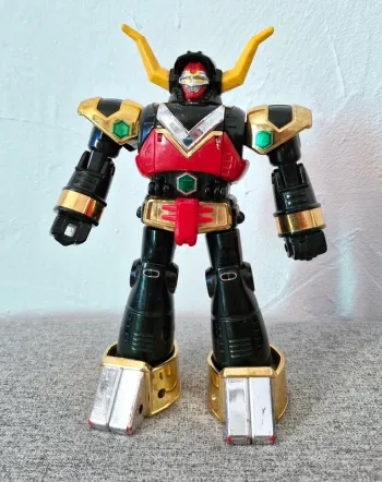 Power Rangers Lost Galaxy Deluxe Defender Torozord Megazord 1998 Bandai