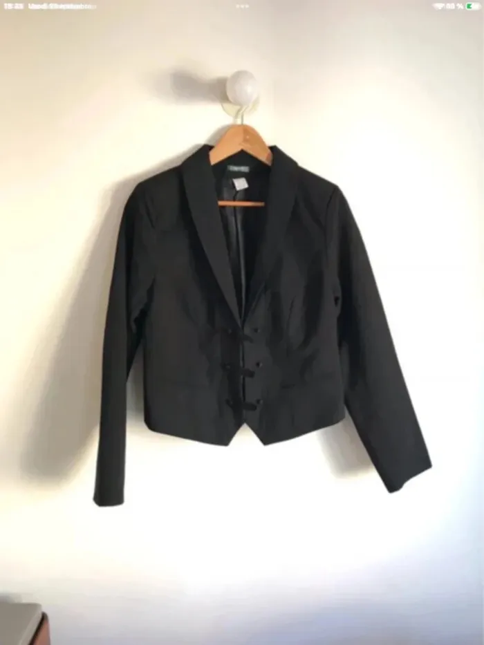 Veste blazer noire La Redoute taille 40