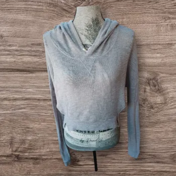 Pull fin à capuche taille XS -S