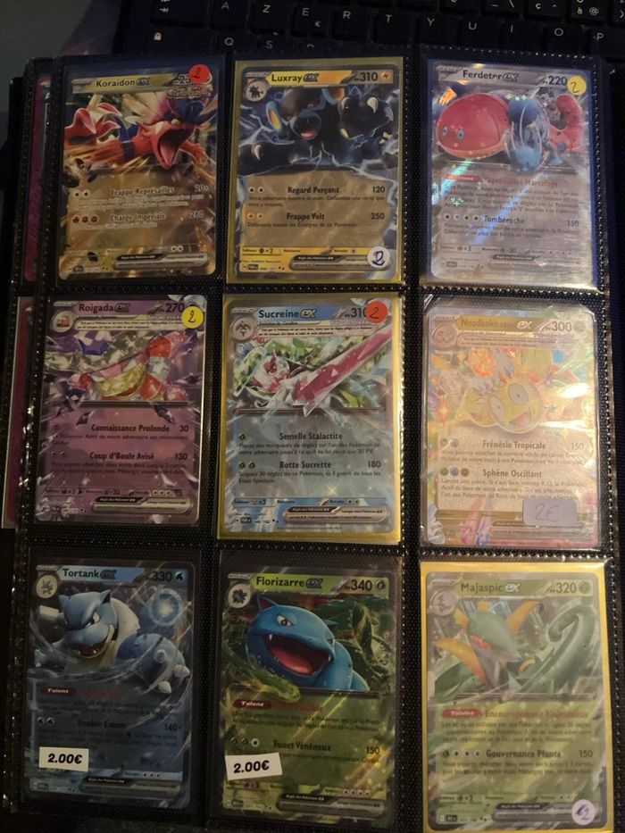 Cartes pokemon ex à 2€ unité - photo numéro 3