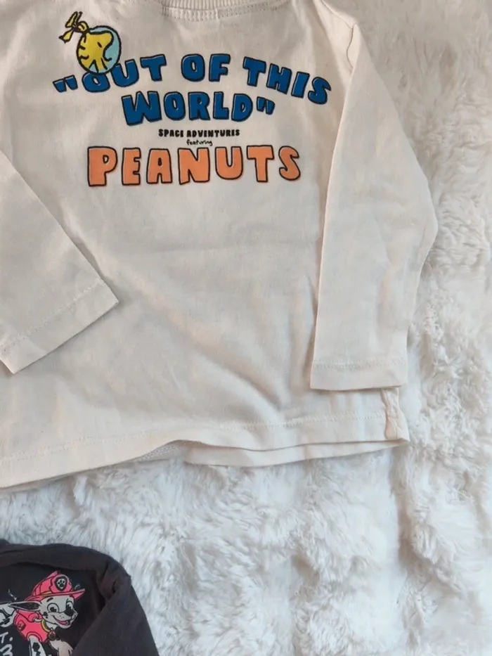 Lot 2 t-shirts Zara bébé 3–6 mois - photo numéro 5