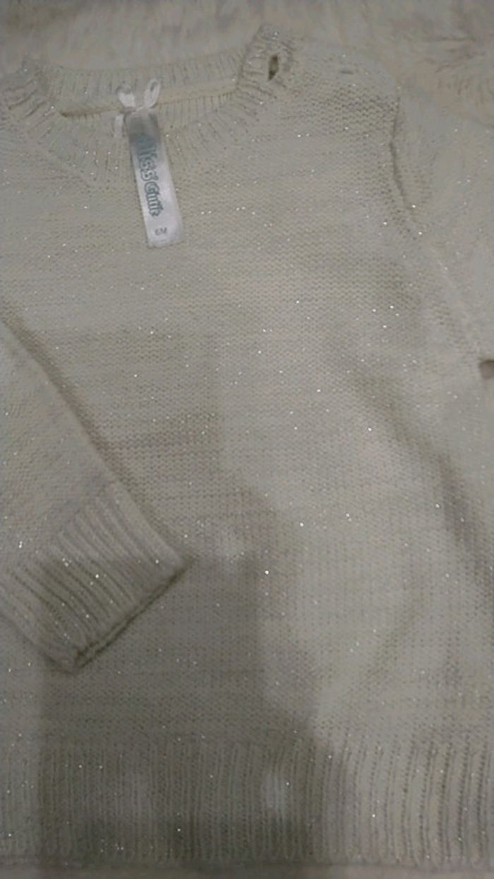 Lot de 2 pulls bébé filles brillants - photo numéro 6