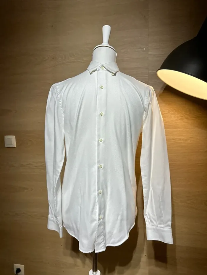 Chemise blanche Zara slim fit taille S
