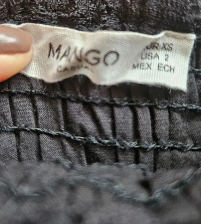 Robe en dentelle Mango taille XS / 34 - photo numéro 6