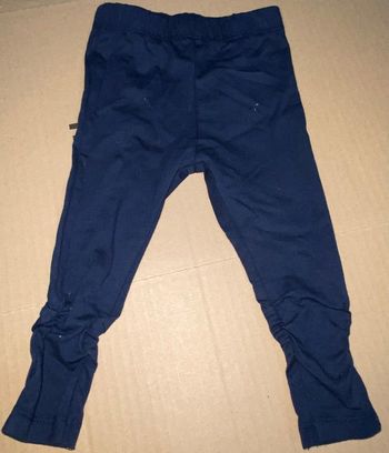 Legging couleur marine taille 6 mois