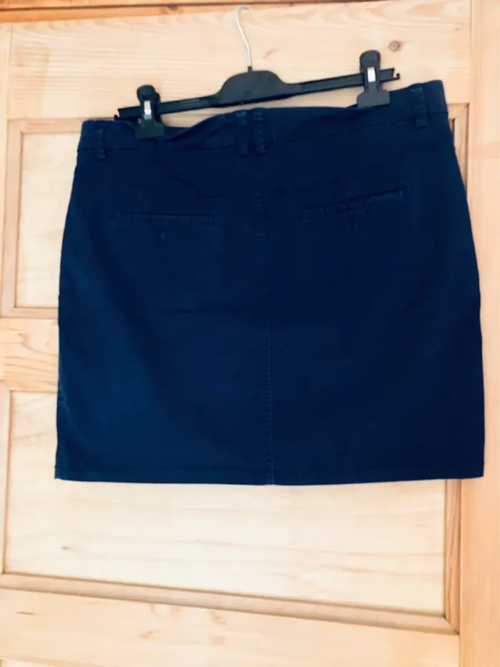Lot de 2 Jupes basic beige & marine H&M - photo numéro 4