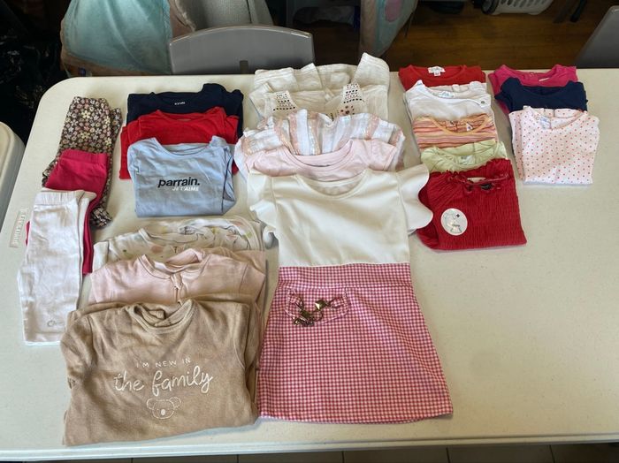 Lot de vêtement bébé fille