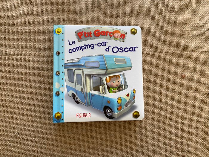 Livre Le camping-car d'Oscar P'tit Garçon Fleurus