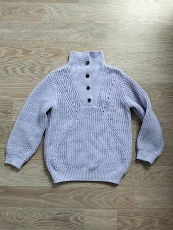 Pull col montant 10 ans 