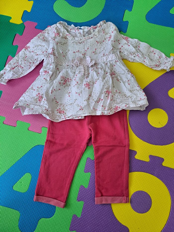 Lot 1 Blouse + 6 Pantalons 6 mois - photo numéro 7