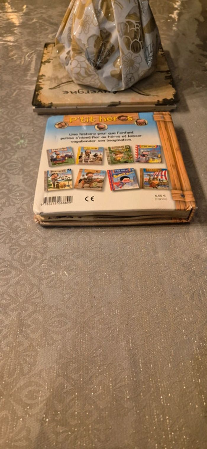 Livre p'tit héros "le cow boy n2" fleurus - photo numéro 2