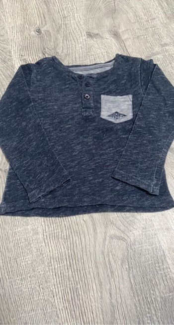 T-shirt manche longues col V _ Orchestra _ 3 ans