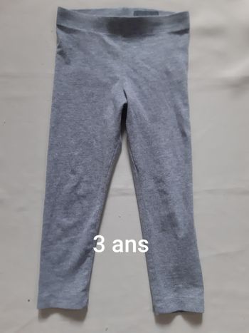 legging long gris fille - Kiabi - 3 ans