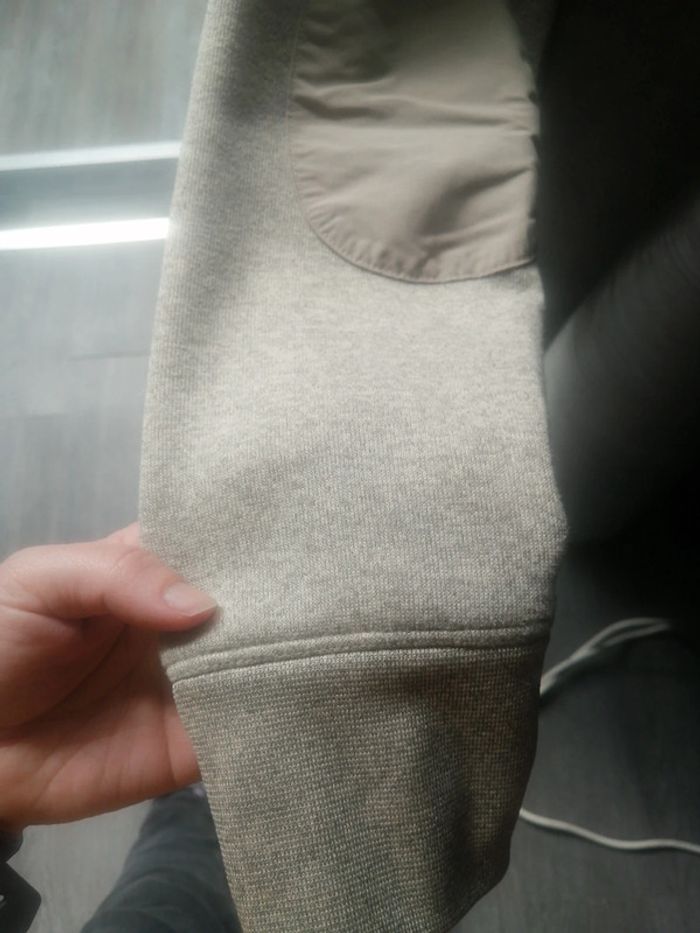 Pull chaud Moucheté gris / crème Taille XS - photo numéro 6
