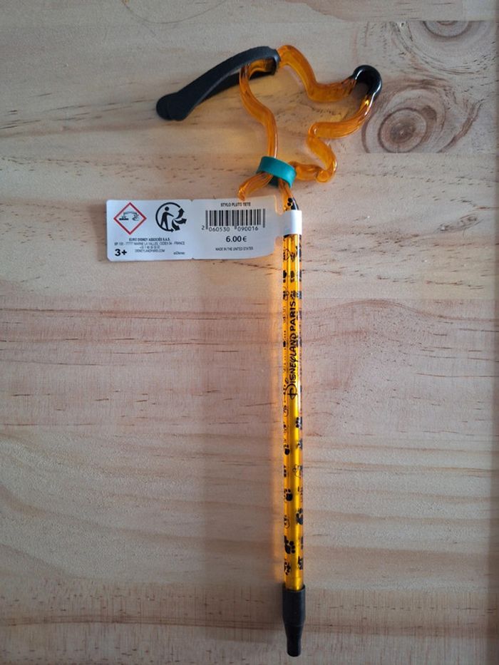 Stylo Pluto Disney Disneyland Paris Neuf avec étiquette