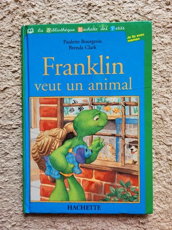 Livre Franklin veut un animal de Paulette Bourgeois