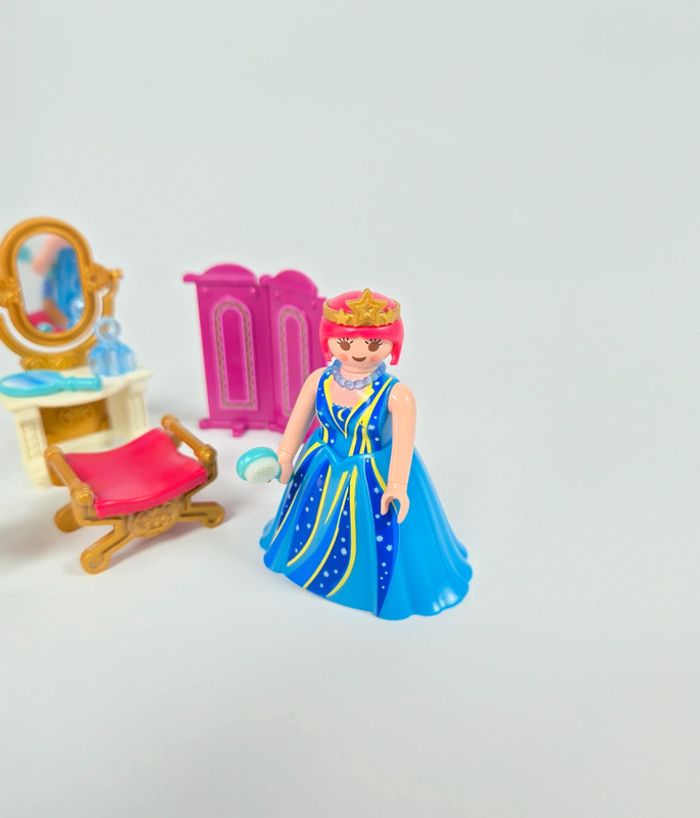 Playmobil Princesse Bleu et coiffeuse - photo numéro 2