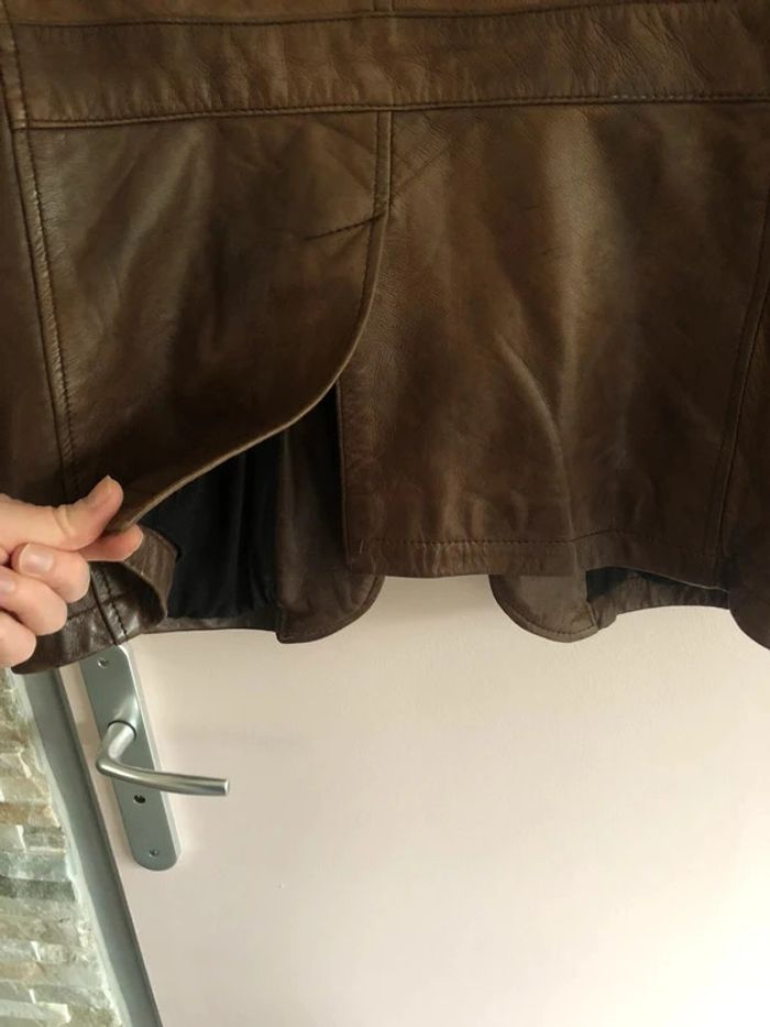 Veste en cuir d'agneau Devred T.M - photo numéro 10