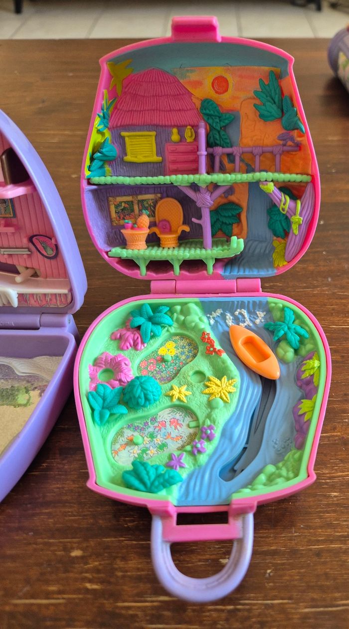 Lot 2 Polly Pocket snow mountain 1996 et Jungle Adventure - photo numéro 6