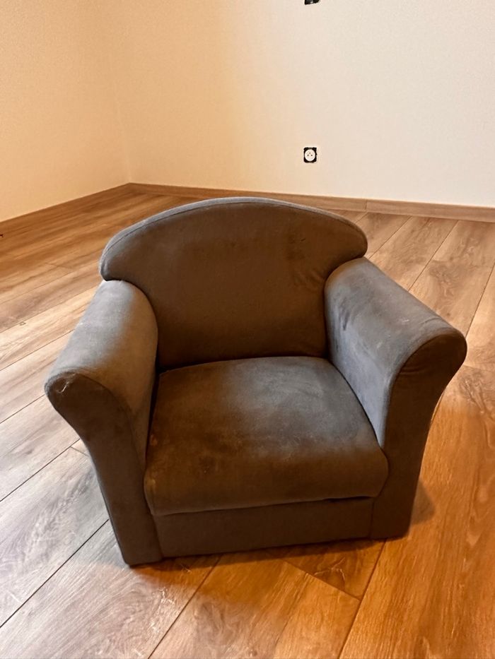 Canapé enfant gris - photo numéro 2