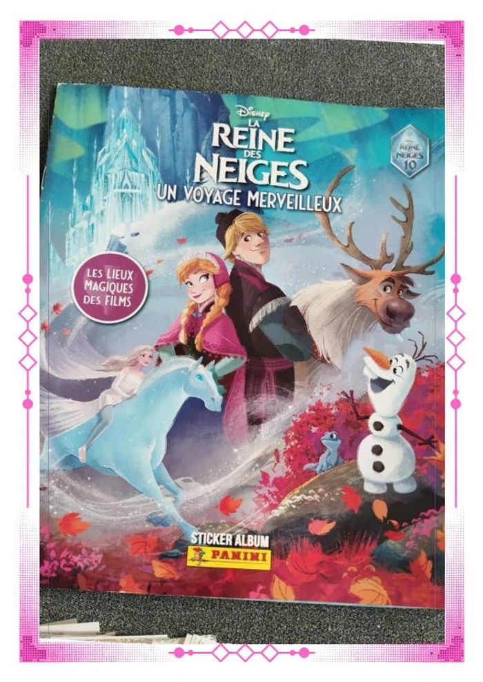 Cartes panini reine des neiges - photo numéro 2