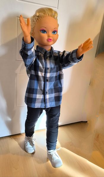 Grande poupée vintage hauteur 84 cm - Falca