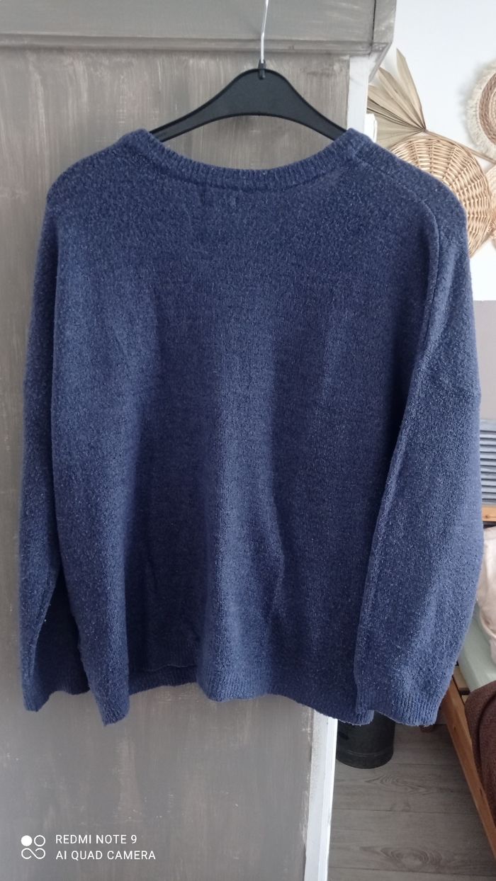 Pull bleu In Extenso taille Xl ,bon état - photo numéro 3