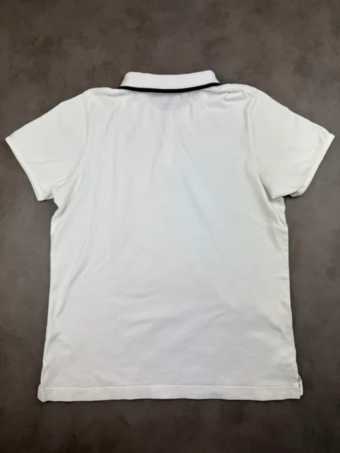 Polo Nike Court Tennis Vintage 90’s Blanc Taille M - photo numéro 7