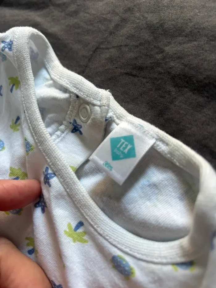 Lot de 2 combinaisons shorts 36 mois / 3 ans - photo numéro 7