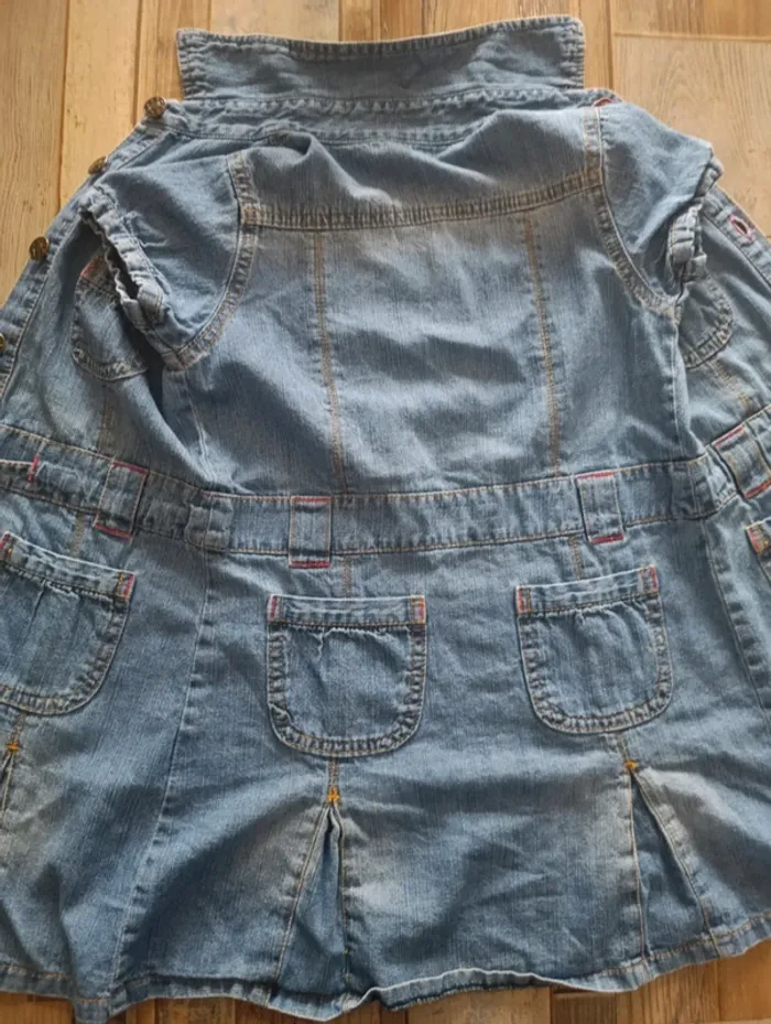 Robe en jean pour fille taille 122 128 sans marque - photo numéro 2