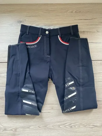 Pantalon d’équitation Harcour – Taille 34 – Bleu Marine - Très bon état