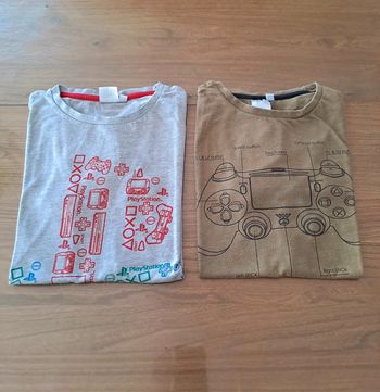 Lot tee-shirts de pyjama PlayStation
