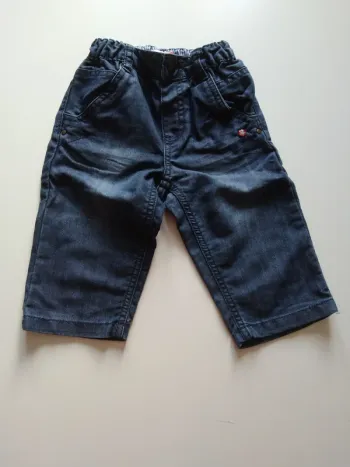 jean taille élastiquée dpam garcon 12 mois