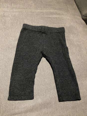 Legging gris foncé chiné court