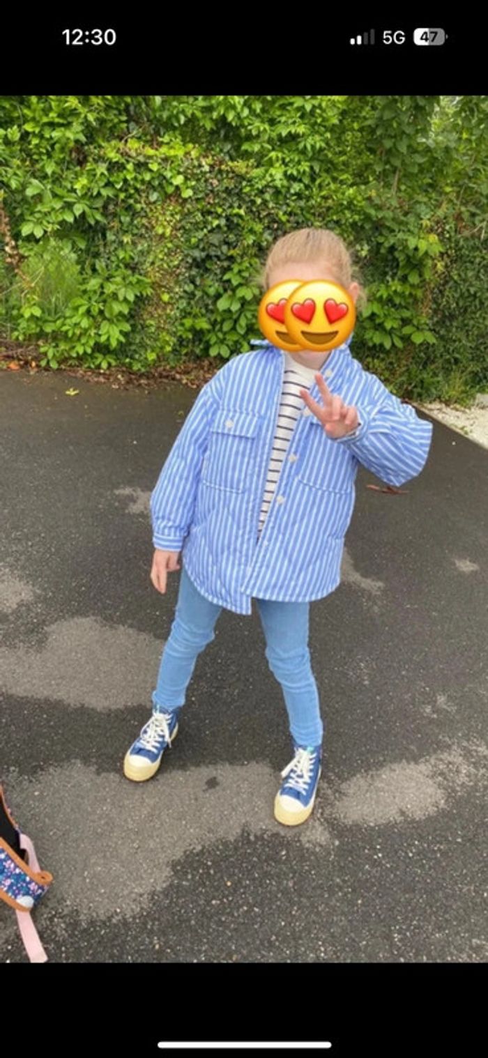 Veste fille Zara taille 7 ans - photo numéro 6