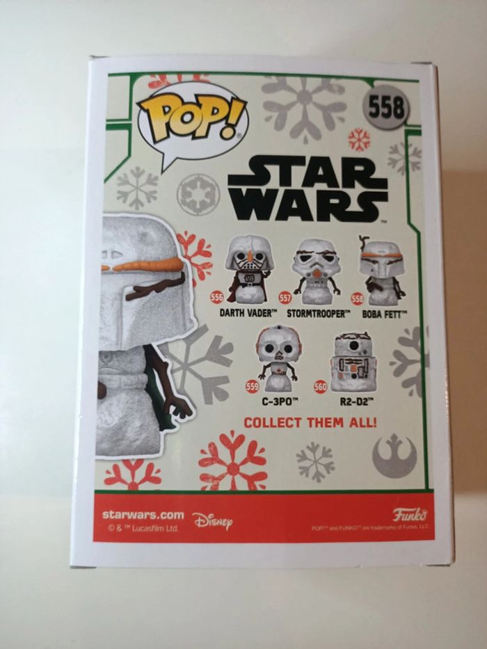Figurine Funko pop star wars n°558 boba fett neuve - photo numéro 5