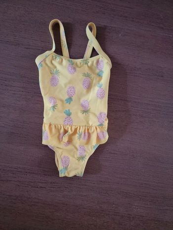 Maillot de bain motif ananas