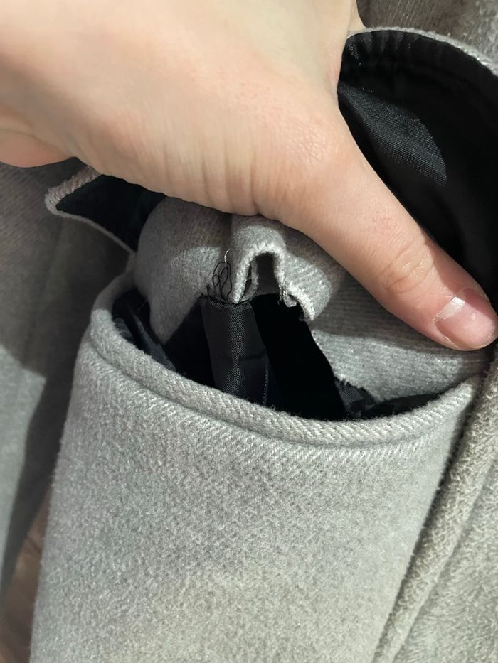 Manteau long gris - photo numéro 3