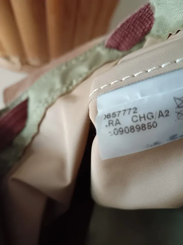 Sac à dos pliage xs Longchamp kaki et marron - photo numéro 11