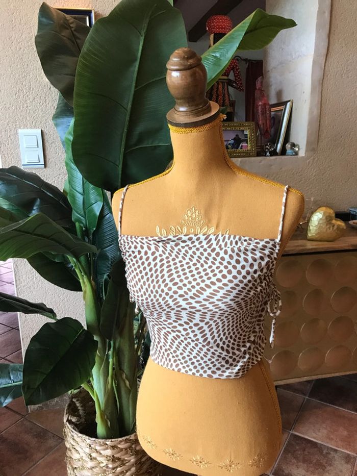 Bershka bustier top taille s