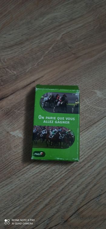 Jeu de 54 cartes pmu