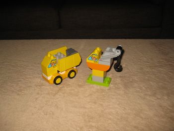 lego duplo premiers véhicules thème chantier