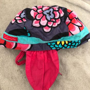 Foulard de tête catimini géranium