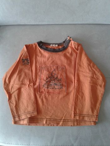 T-shirt manches longues 2 ans