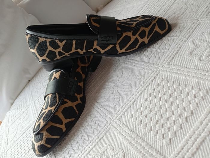 Mocassins imprimés animalier. Femme 39 - photo numéro 2
