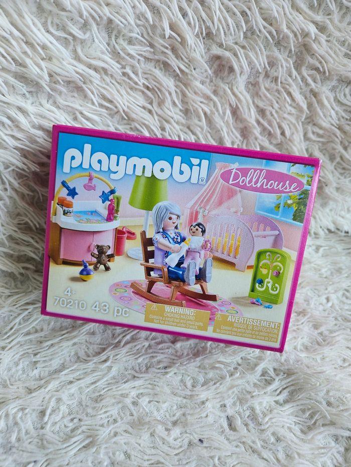Jouet - jeux de construction playmobil 70210 chambre de bebe Neuf