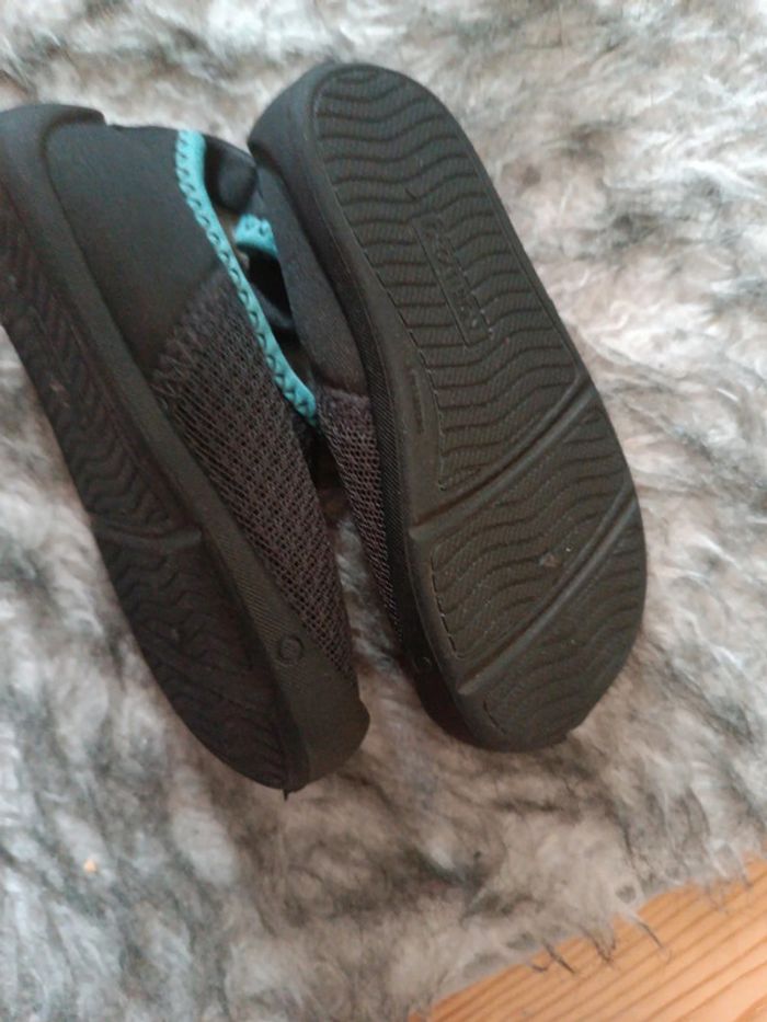 Chaussure chausson de danse decathlon noir neuve taille 22 sans étiquette non porté - photo numéro 5