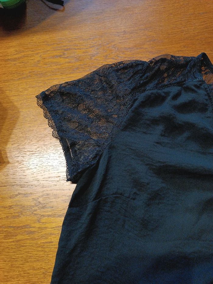 Blouse noire Kiabi XL - photo numéro 4