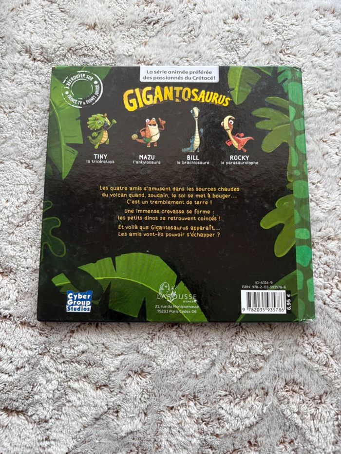 Livre Gigantosaurus la grande crevasse - photo numéro 11