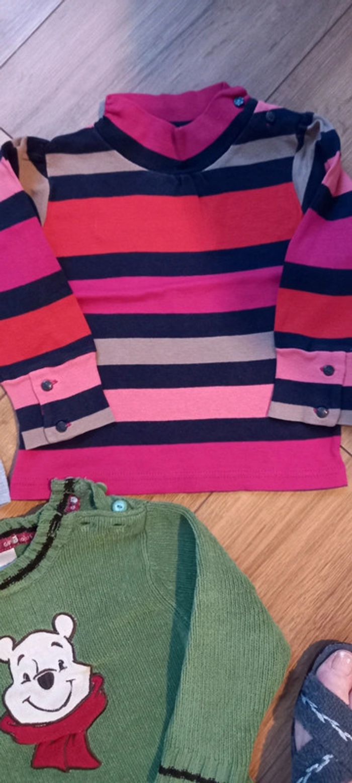 Lot de Tee-shirt et pull 2 ans - photo numéro 3